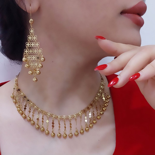 نیمست مجلسی آلبرنادو توپی طرح شرابه ای مشابه طلا