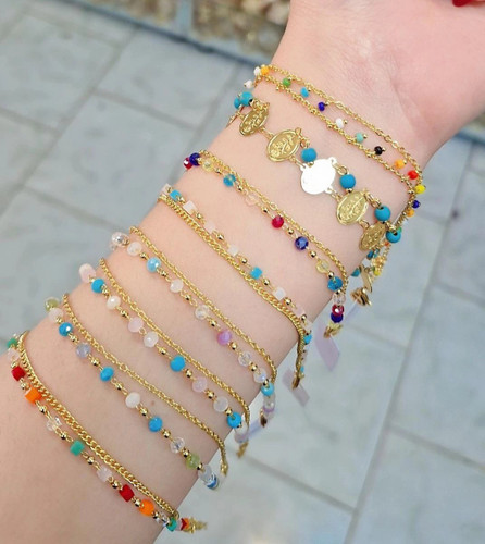 پابنددولاین جدیدمجلسی، مرواریدی مشابه طلا،استیل رنگ ثابت وضدحساسیت