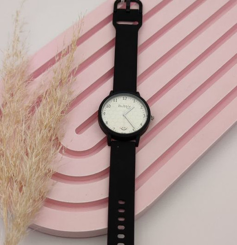 ساعت اسپرت ترند مشکی bubbl دخترانه پسرانه