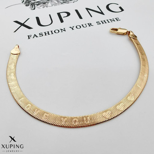 دستبند ماری طرحدارخاص جدیدطرح طلا.رنگ ثابت آبکاری طلا۱۸