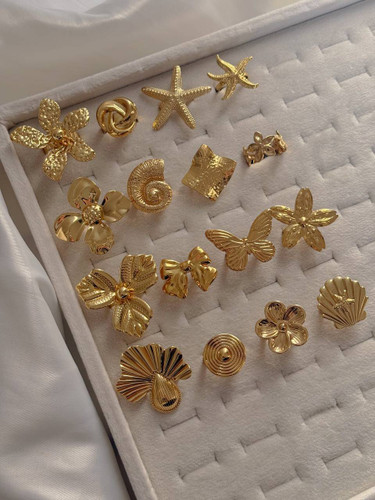 انگشتر زنانه جدید آبکاری طلا ،رنگثابت تضمینی؛استفاده دائم