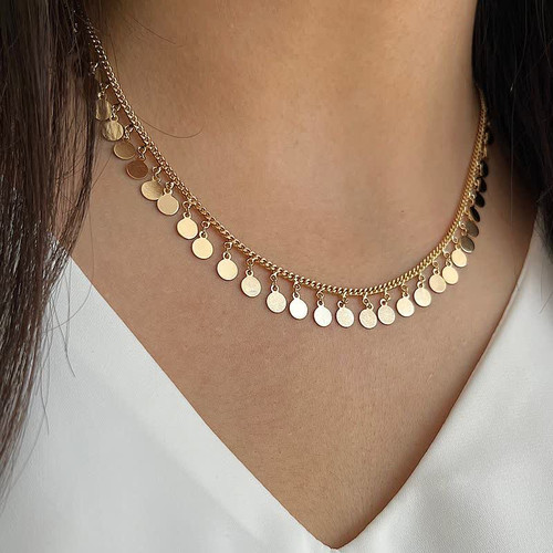 سرویس پولکی ترندسال کاملاطرح طلا ژوپینگ رنگثابت آبکاری طلا۱۸عیار